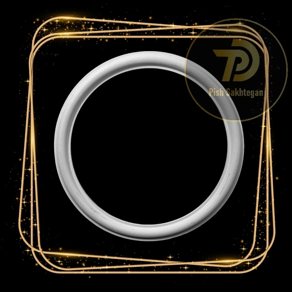 دور لوستر و دورلامپی مدل L01