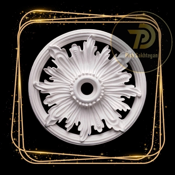 دور لوستر و دورلامپی مدل L05