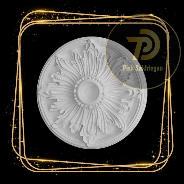 دور لوستر و دورلامپی مدل L10