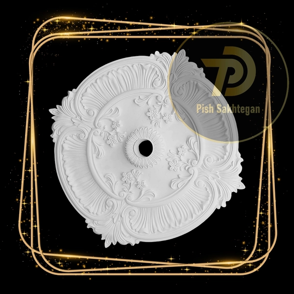 دور لوستر و دورلامپی مدل L12