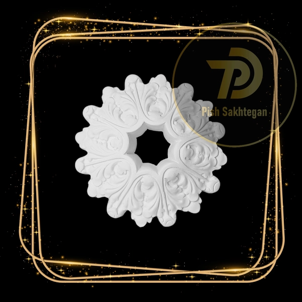 دور لوستر و دورلامپی مدل L15